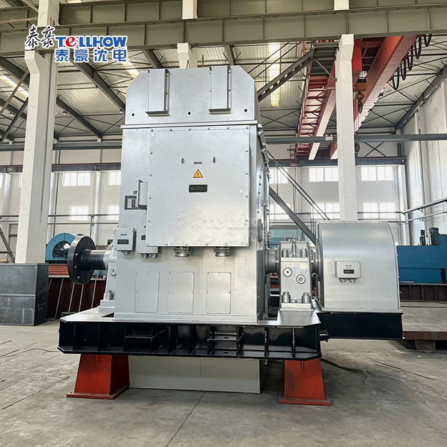 Positive pressure increased safety synchronous motor